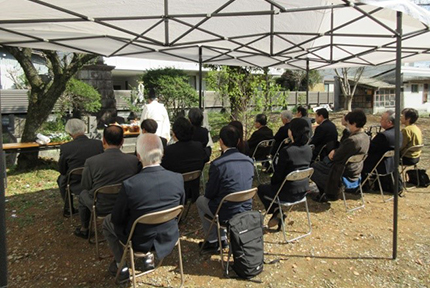 平成30年度 慰霊祭並びに総会・評議員会が行われました。